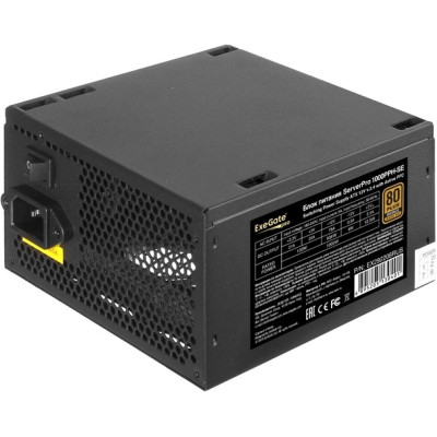 Блок питания EXEGATE SERVERPRO 80 PLUS® 1000PPH-SE bronze