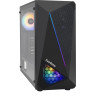 Корпус Miditower EXEGATE EVO-8225 ATX, без БП, 2*USB+1*USB3,0, черный с RGB подсветкой EX292858RUS